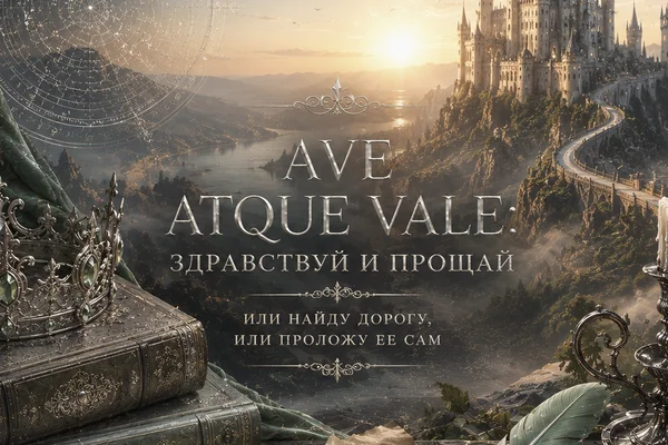 Aut viam inveniam, aut faciam: Ave atque vale (Или найду дорогу, или проложу её сам: Здравствуй и прощай)