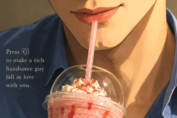 Press G to make a rich handsome guy fall in love with you