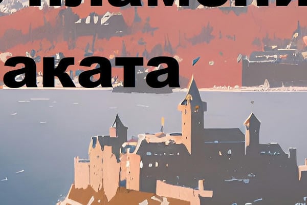 В пламени заката