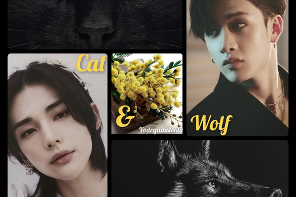 Cat and Wolf