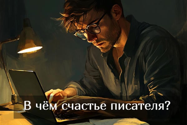 В чём счастье писателя?