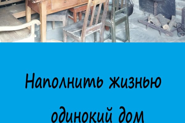 Наполнить жизнью одинокий дом