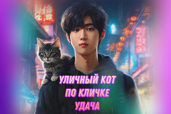 Уличный кот по кличке Удача