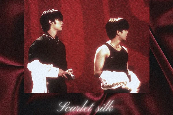 Scarlet silk