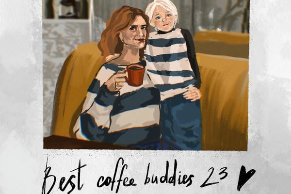 Best coffee buddies 23 🖤