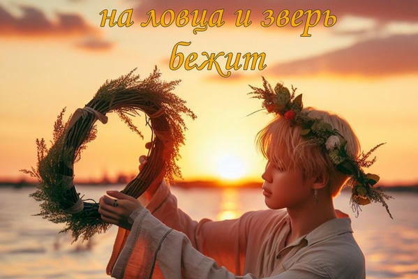 на ловца и зверь бежит