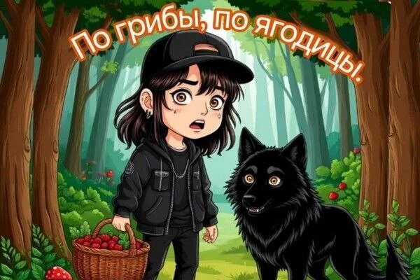По грибы, по ягодицы.