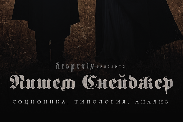 Пишем Снейджер: соционика, типология, анализ