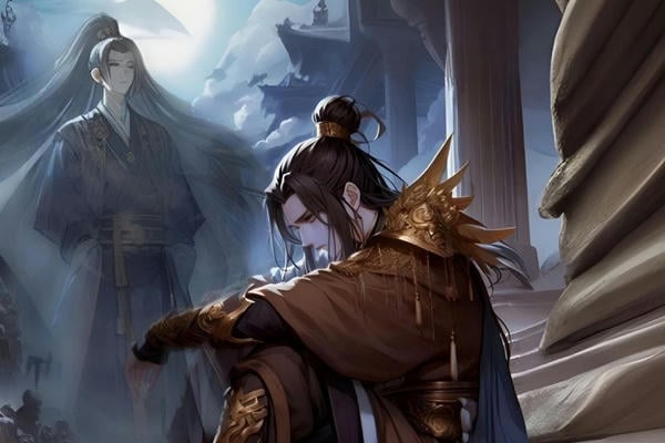 Amid the ruins