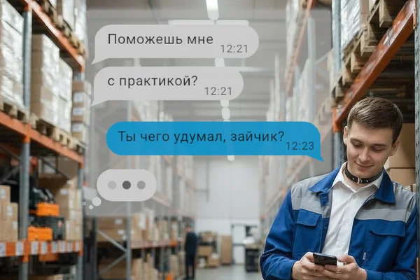 Хозяин склада полимеров