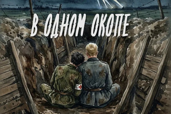 В одном окопе