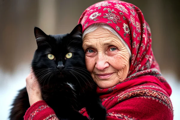 Про кота, старушку, и её избушку