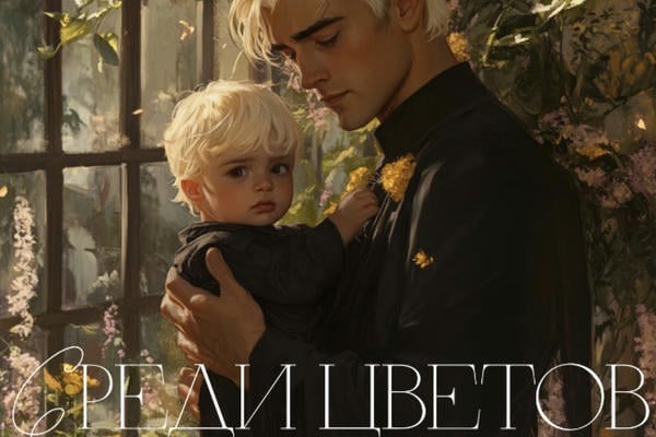 Среди цветов