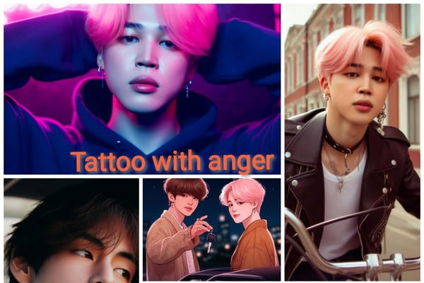 Tattoo with anger
