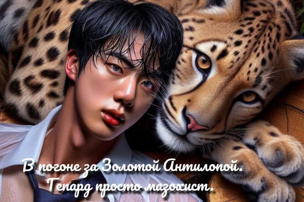 В погоне за Золотой Антилопой. Гепард просто мазохист.