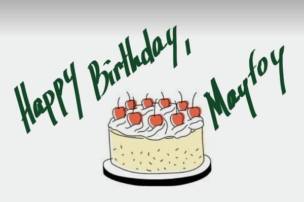 Happy Birthday, Malfoy