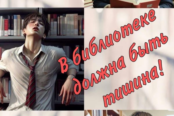 В библиотеке должна быть тишина!