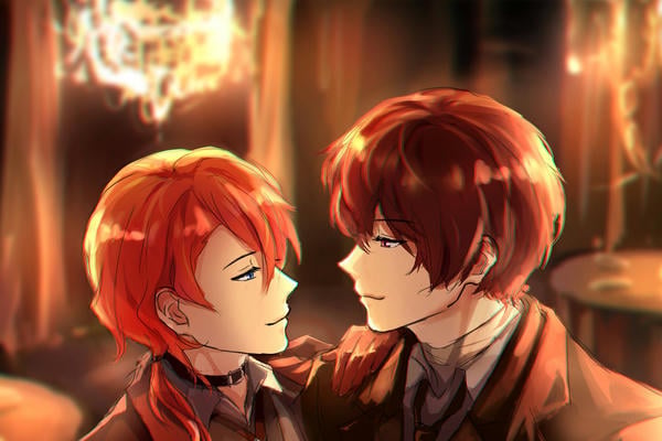 Чуя... может выпьем?~ 2