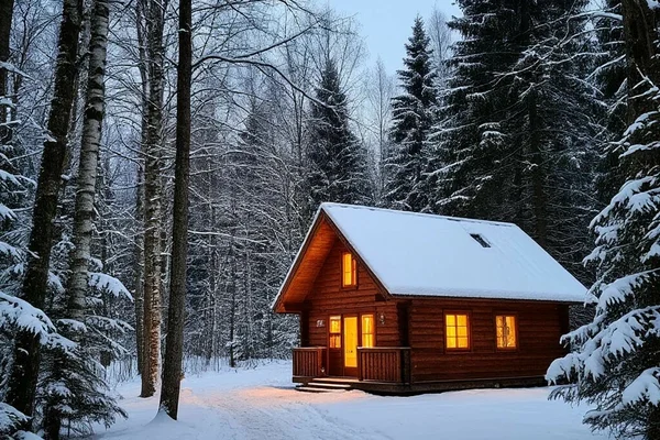 Хижина в лесу