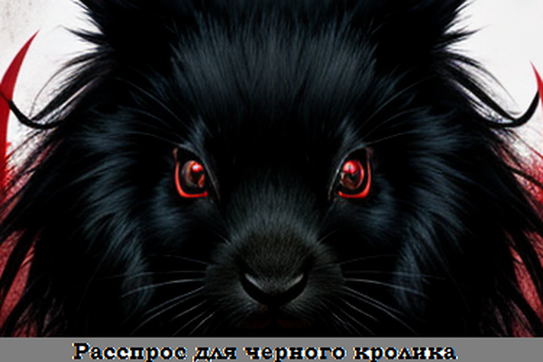 Расспрос для черного кролика