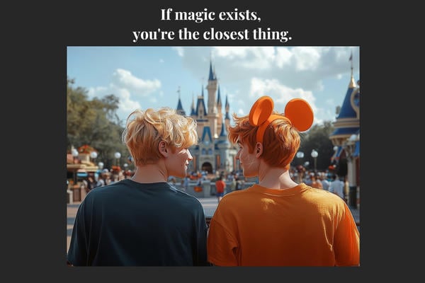 If magic exists, you're the closest thing.