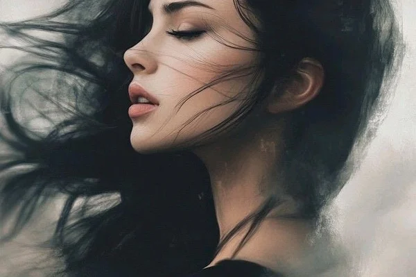 Летая в облаках.