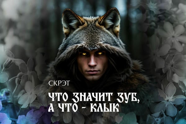 Что значит зуб, а что - клык