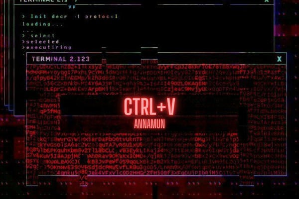 ctrl+v