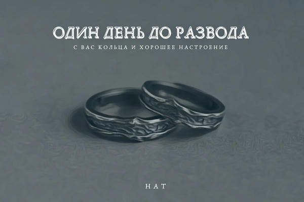 Один день до развода