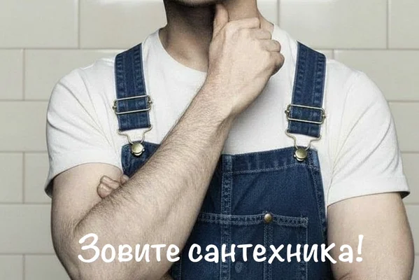 Зовите сантехника!