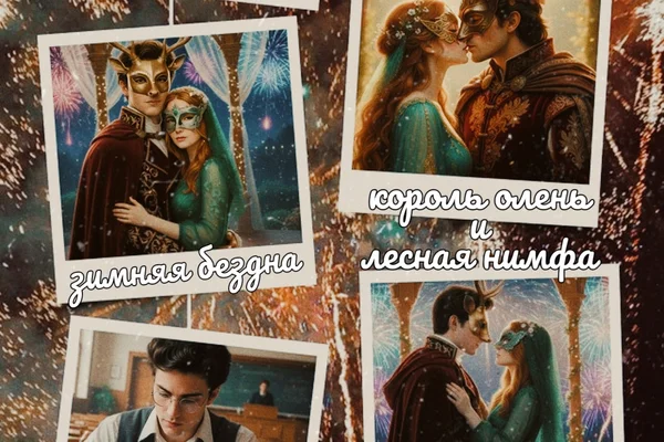 король олень и лесная нимфа
