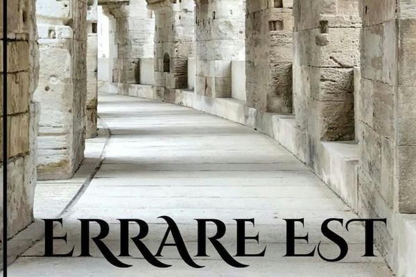 Errare est