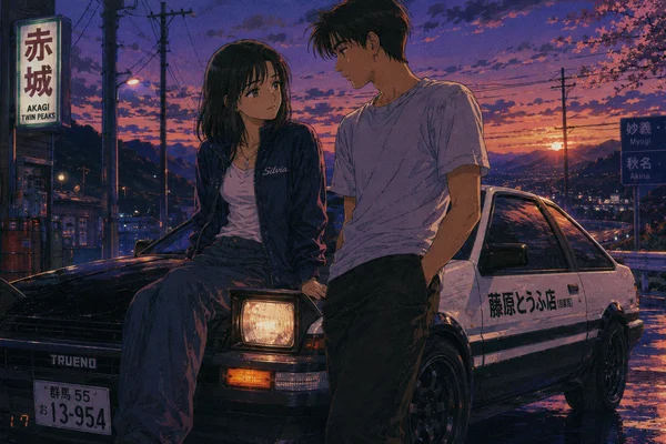 Initial D: Ангел Акины