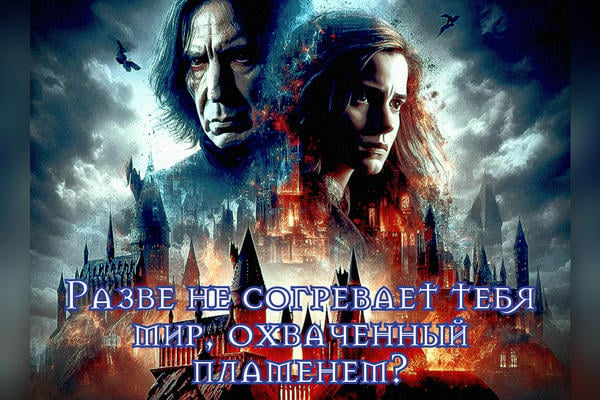 Разве не согревает тебя мир, охваченный пламенем?