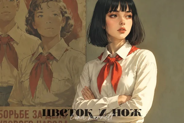 цветок и нож