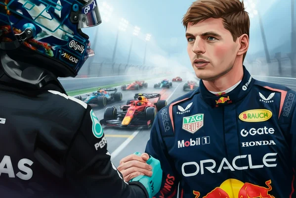 parc fermé: история, как Ферстаппен Расселла лечил