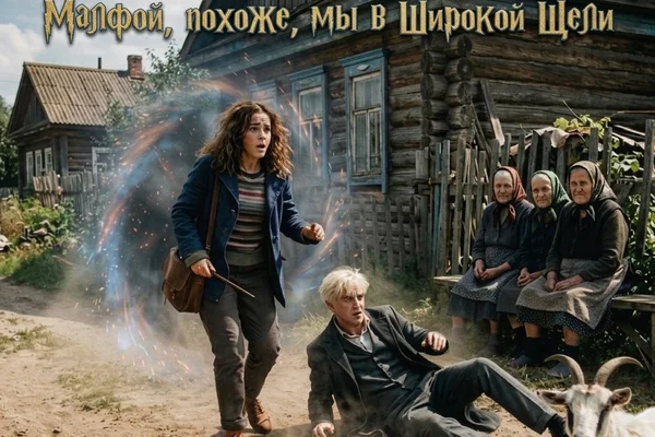 Малфой, похоже, мы в Широкой Щели