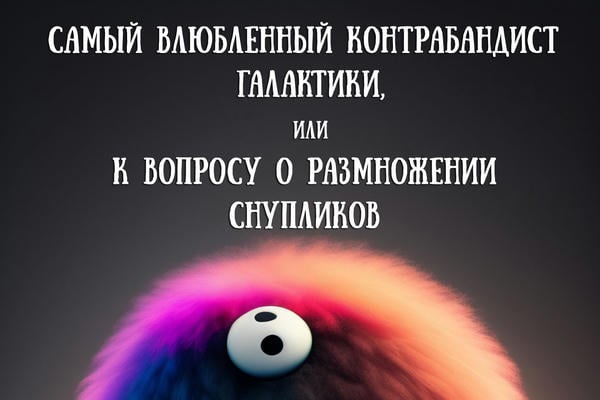 Самый влюбленный контрабандист Галактики, или К вопросу о размножении снупликов