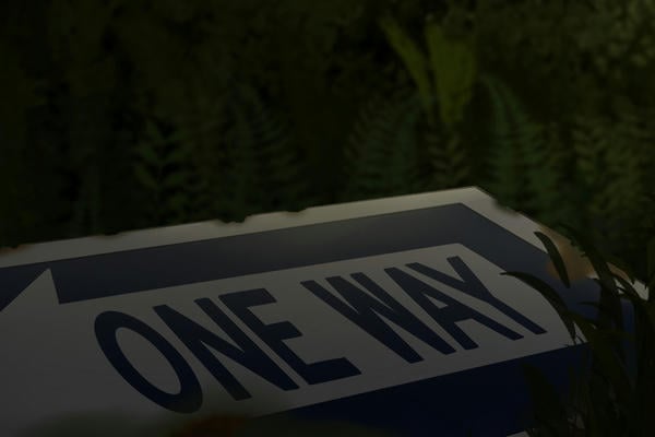 One way