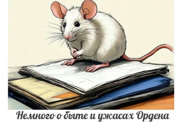 Немного о быте и ужасах Ордена