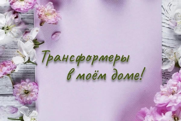 Трансформеры в моём доме!