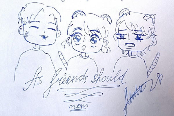 Аs friends should