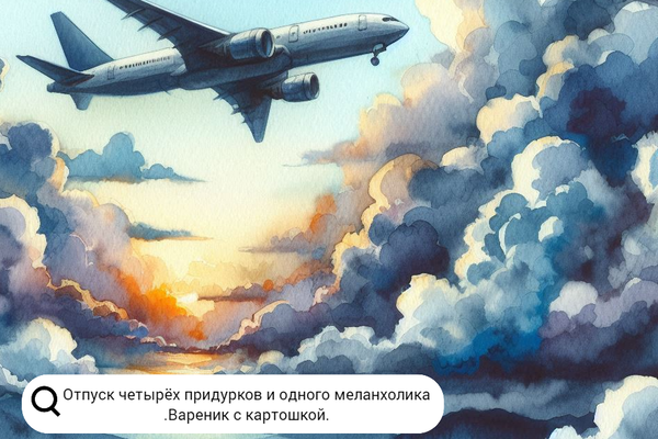 Отпуск четырёх придурков и одного меланхолика