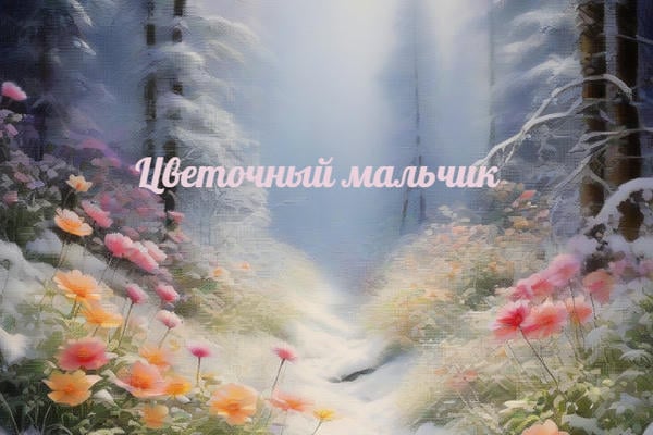 Цветочный мальчик
