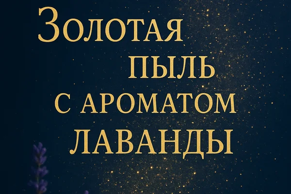 Золотая пыль с ароматом лаванды