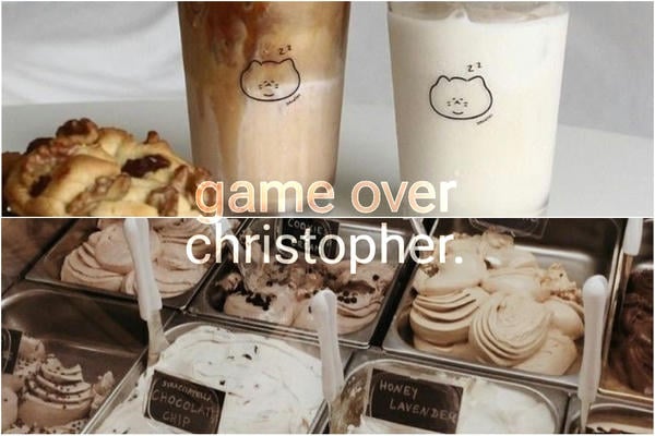 game over, christopher.