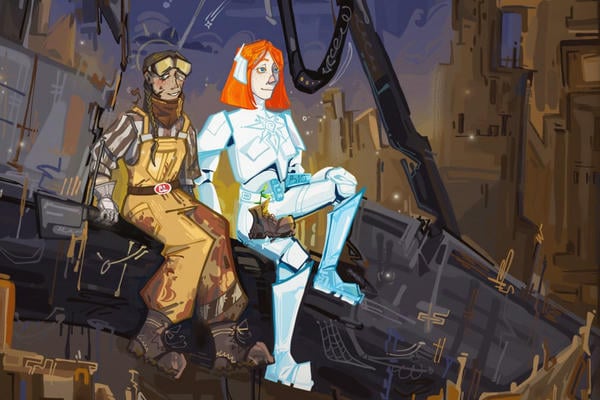 Каролина (Wall-e human AU)