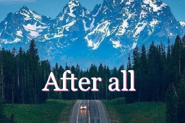 After all