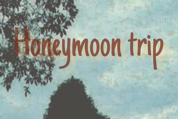 Honeymoon trip