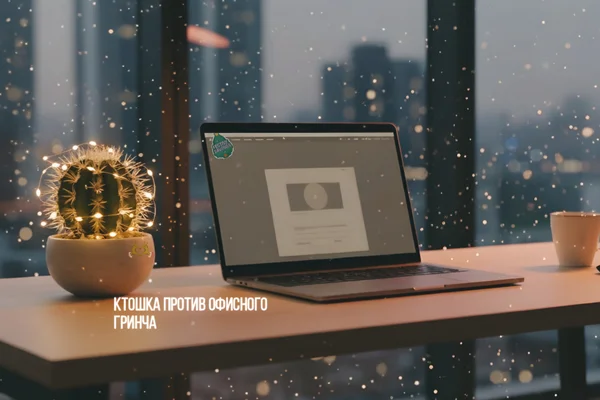 ктошка против офисного гринча